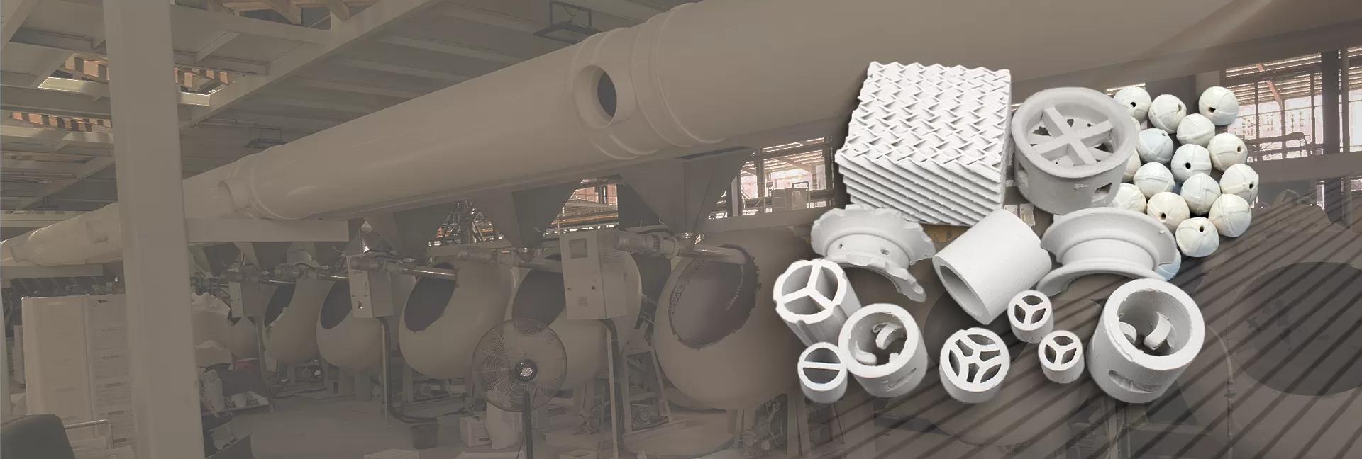 Ceramic random packing