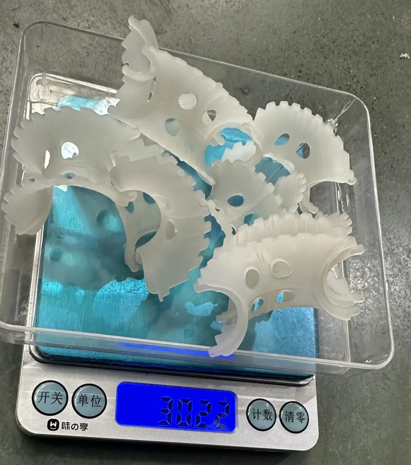 Xinquan PVDF super saddles 25mm